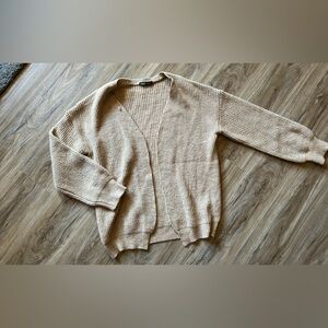Cozy Beige Knit Sweater